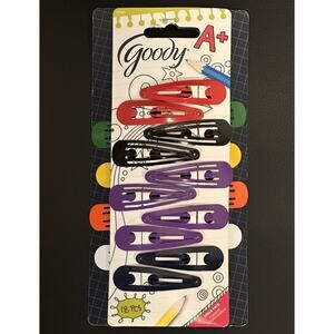Goody A+ Hair Barrettes Snap Clips Bright Colors 2015 NEW